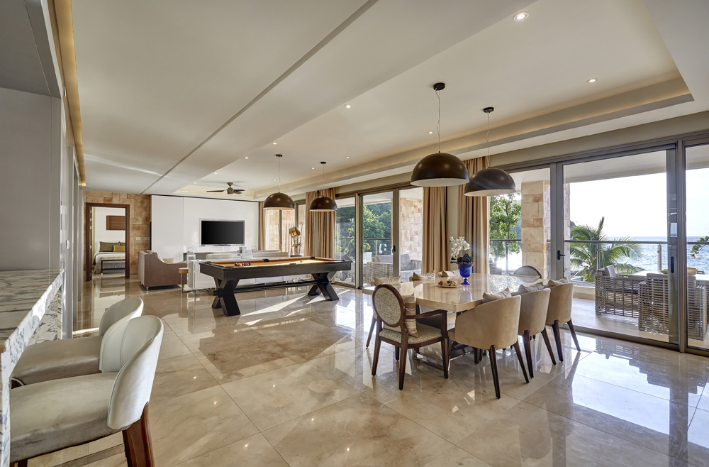 Chairman Two Bedroom Suite Living Area