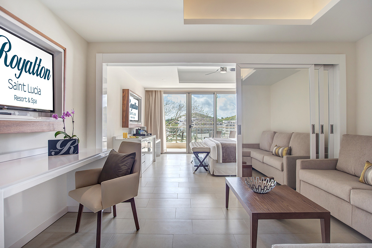 Luxury Family Suite Ocean View at Royalton Saint Lucia
