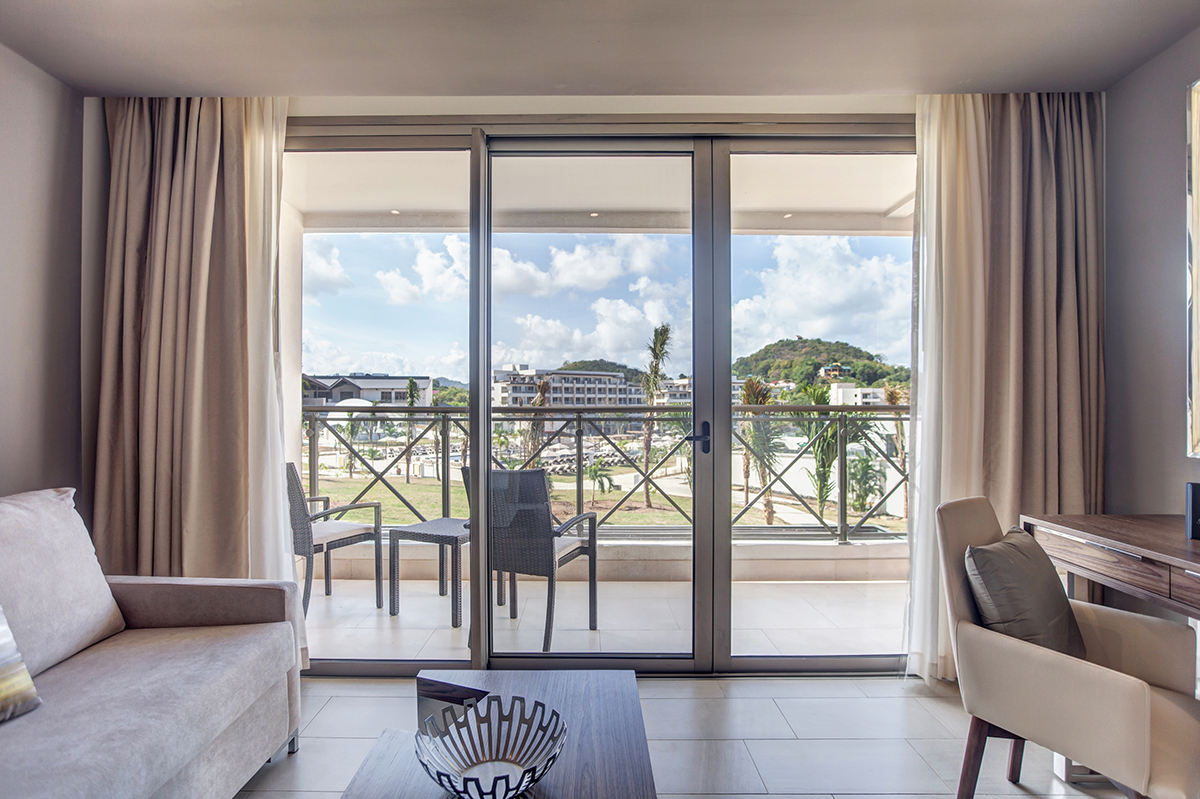 Luxury Junior Suite Terrace at Royalton Saint Lucia