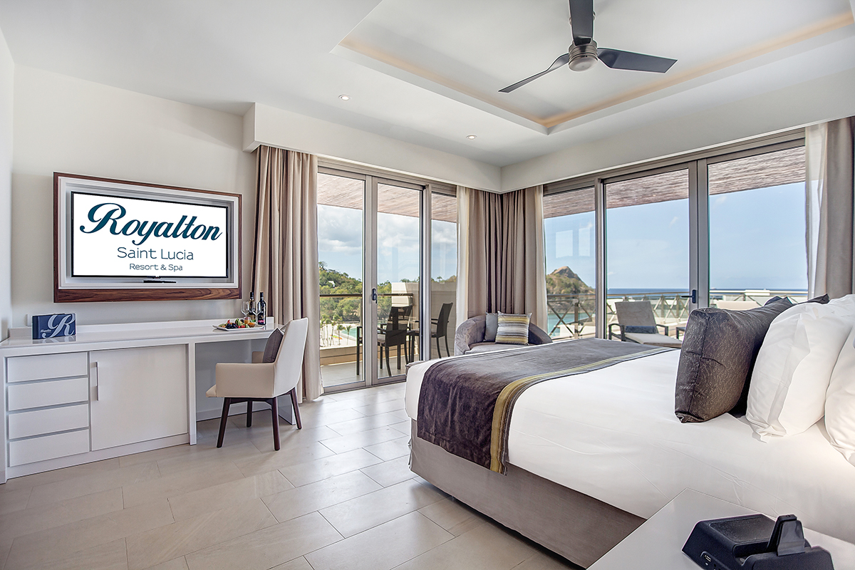 Luxury Presidential One Bedroom Ocean View at Royalton Saint Lucia