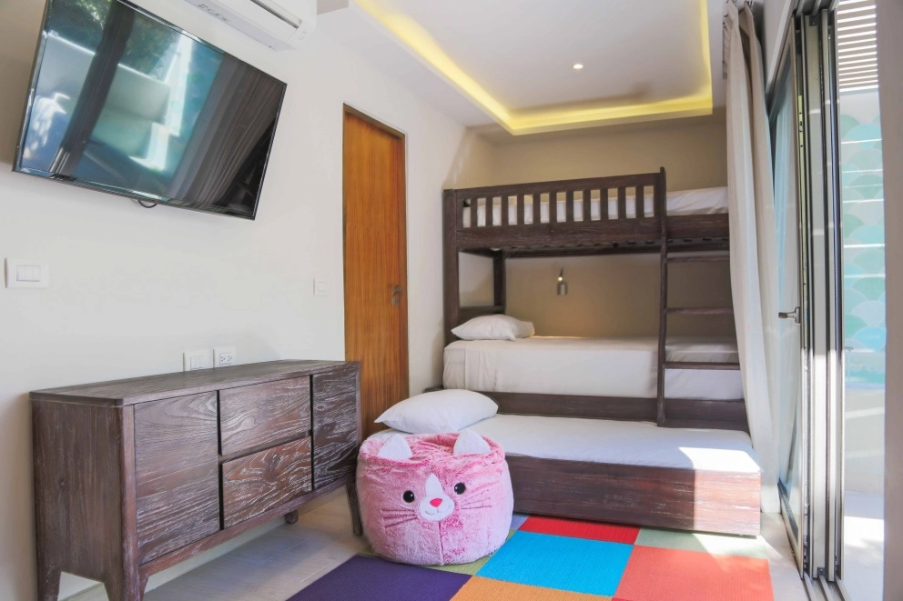 Sandos Caracol Eco Junior Suite bunk beds