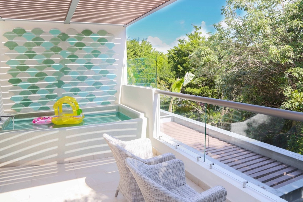 Sandos Caracol Eco Junior Suite terrace