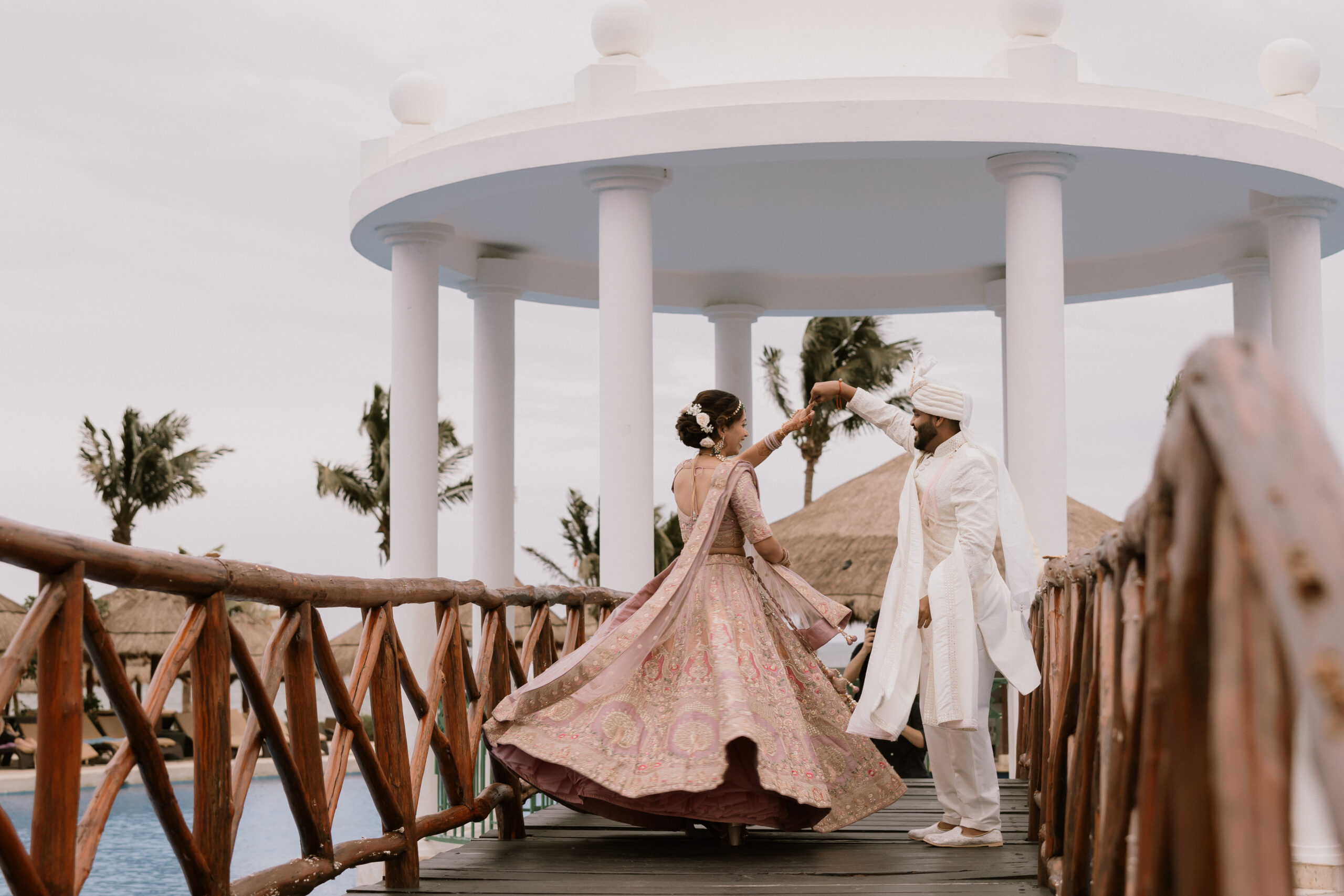 Urvi and Krushit — Dreams Sapphire Cancún