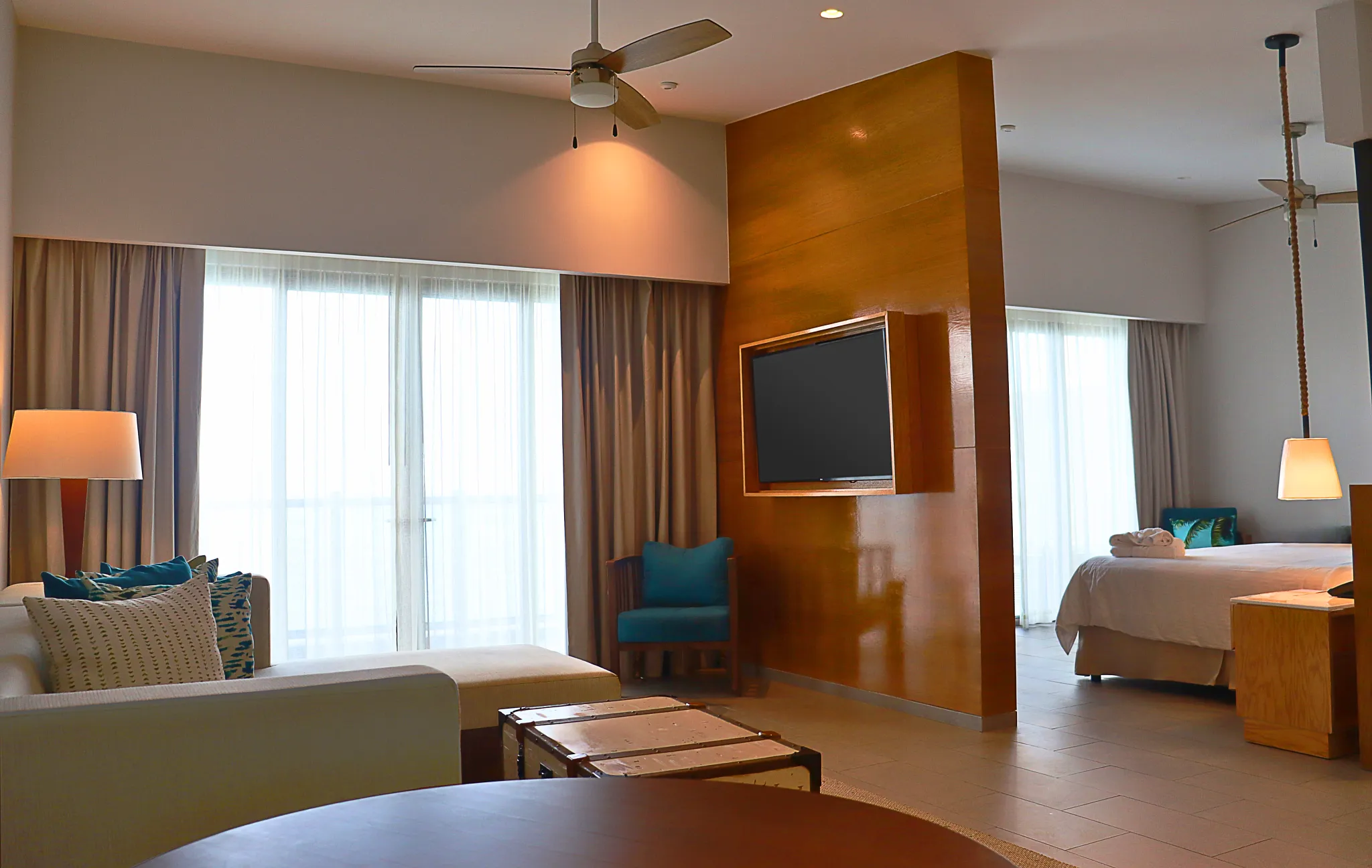 Preferred Club Master Suite Ocean Front living room Dreams Natura