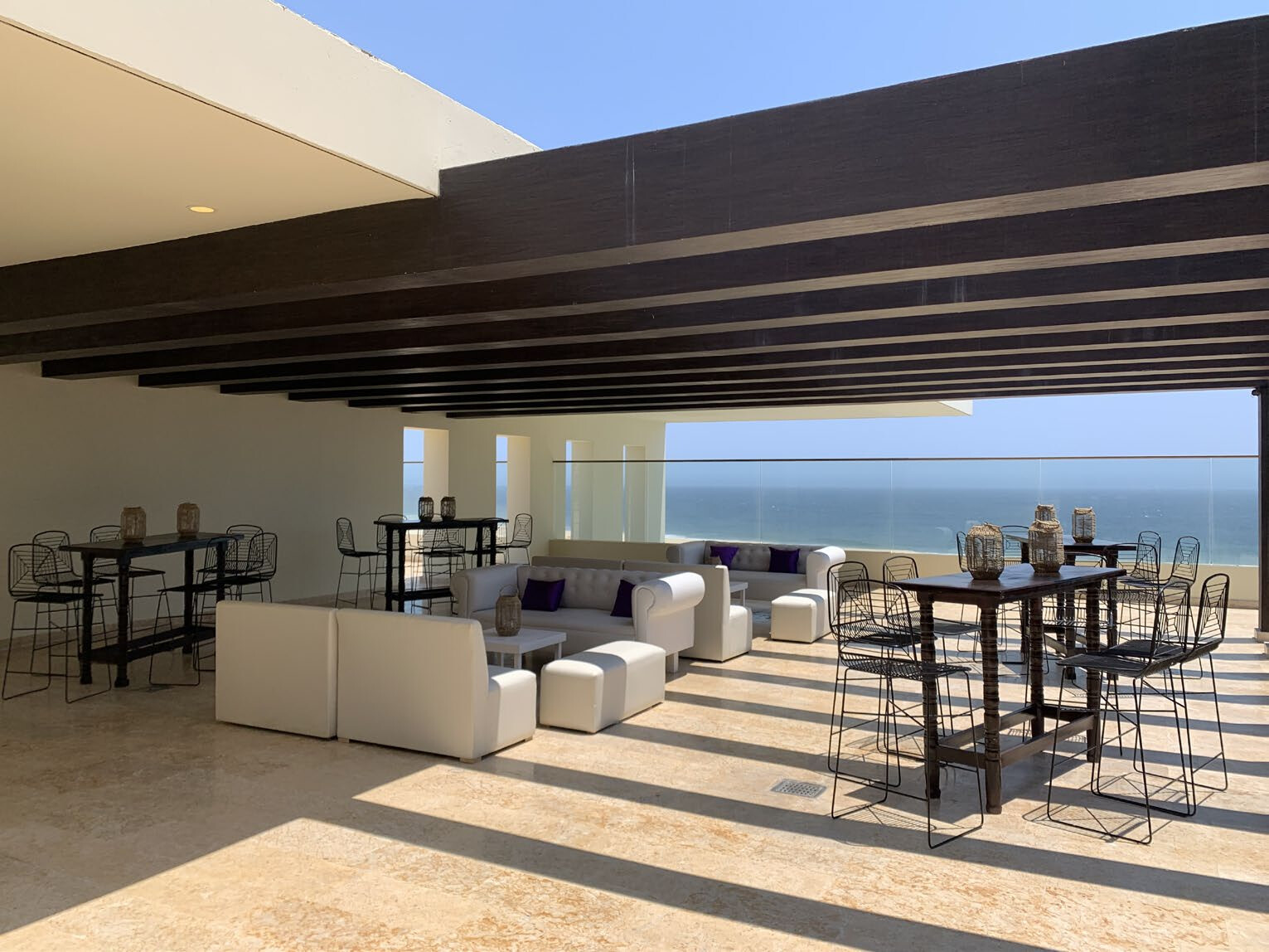 Echo Terrace Ceremony Decor — Hard Rock Hotel Los Cabos