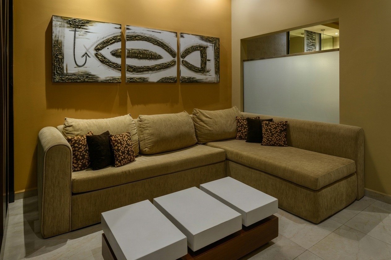 Oceanfront One-Bedroom Suite seating area — Generations Riviera Maya