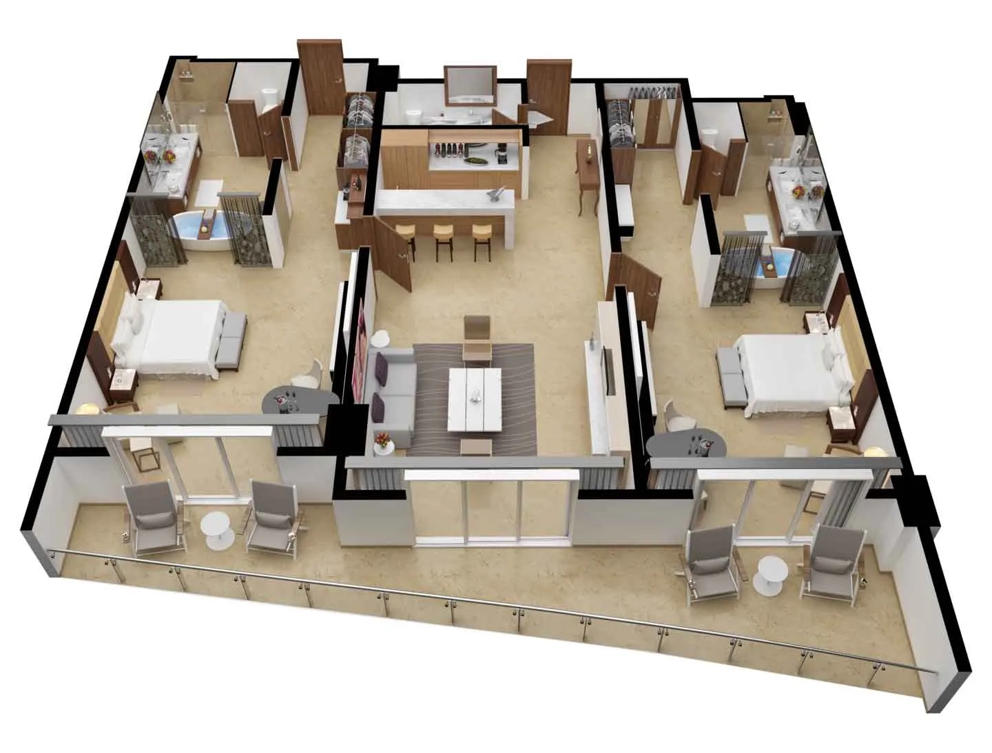 Royale Two-Bedroom Presidential Suite - Le Blanc Los Cabos