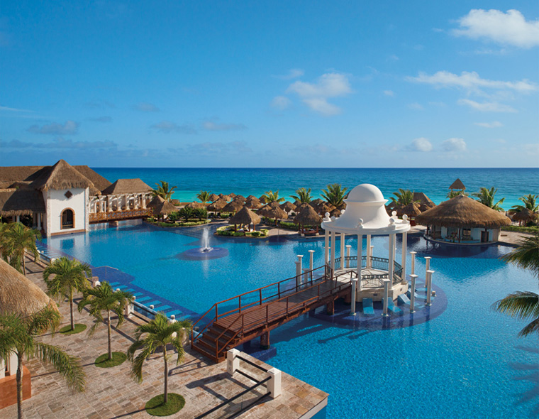Pool Gazebo — Dreams Sapphire Destination Wedding