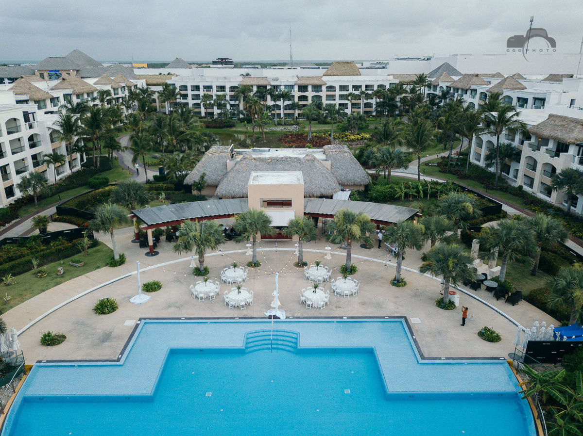 Sax Pool evening reception — Hard Rock Hotel Punta Cana
