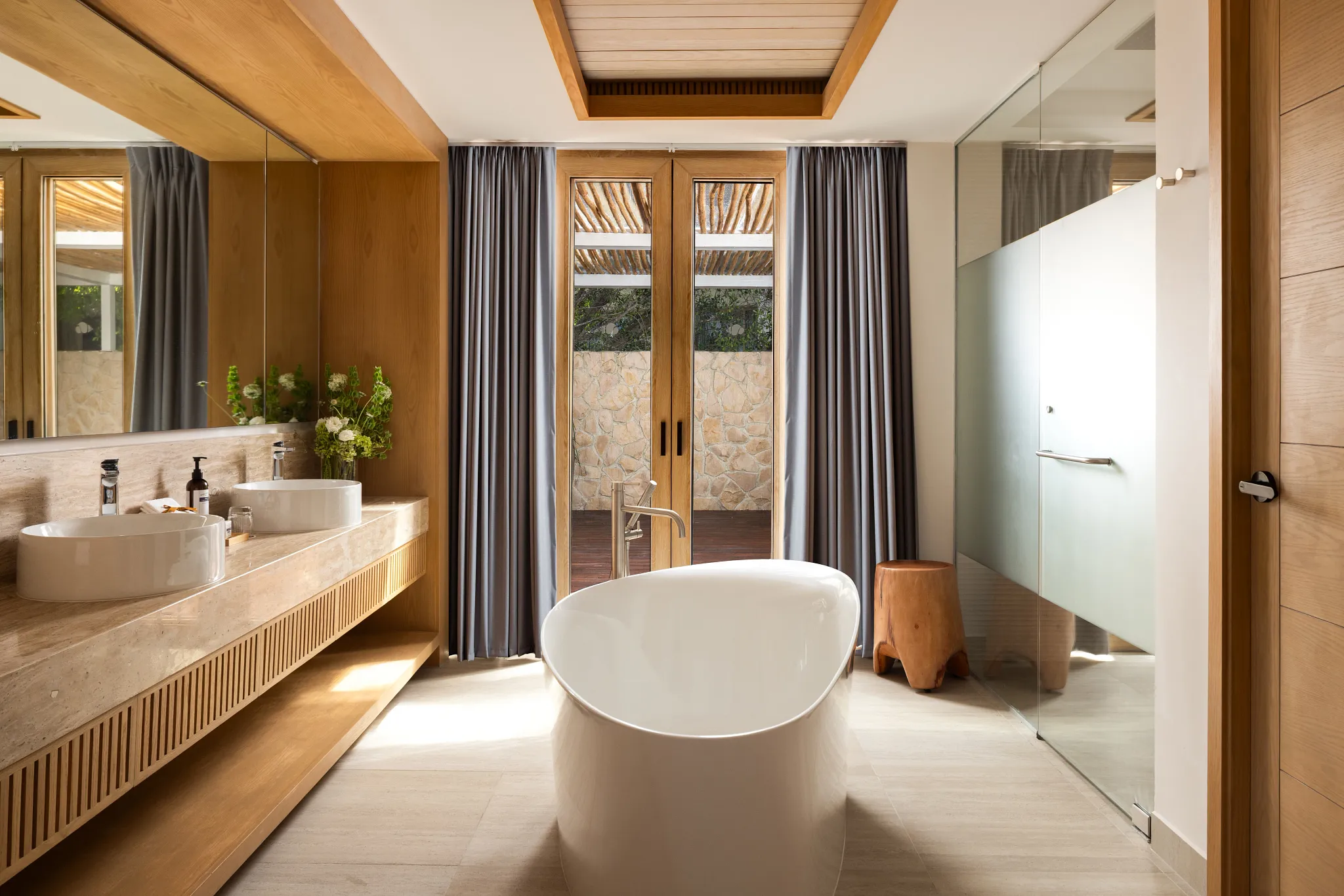 Presidential Suite bathroom — Secrets Playa Mujeres