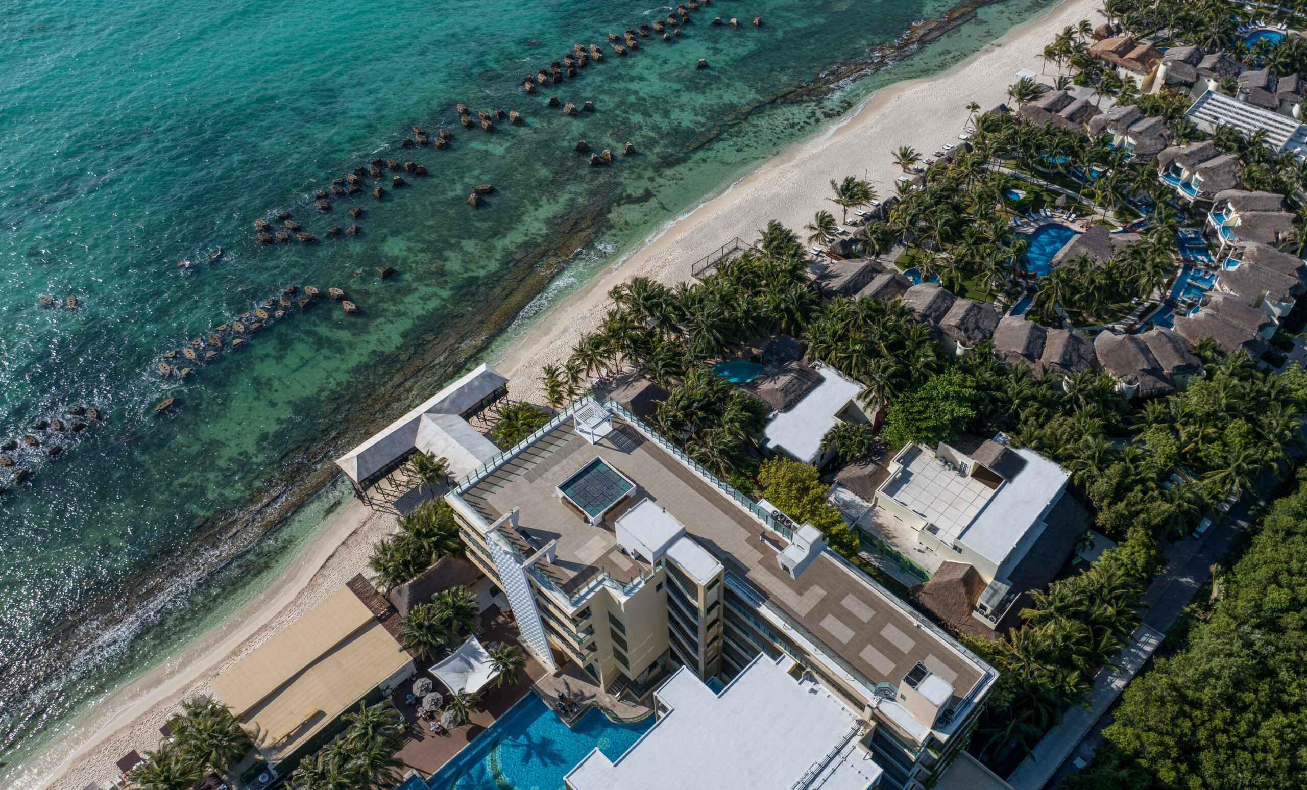 Sky Terrace ocean view — Generations Riviera Maya rooftop wedding venue
