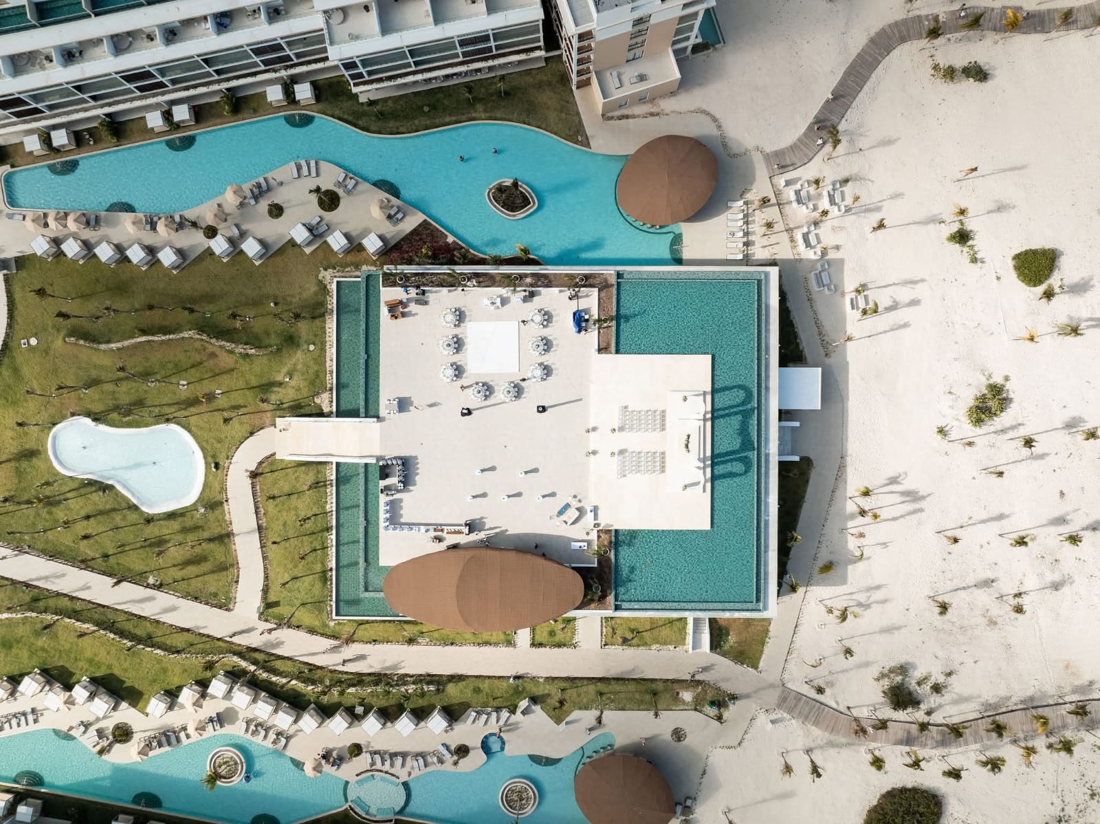 Sky Terrace reception setup at Majestic Mirage