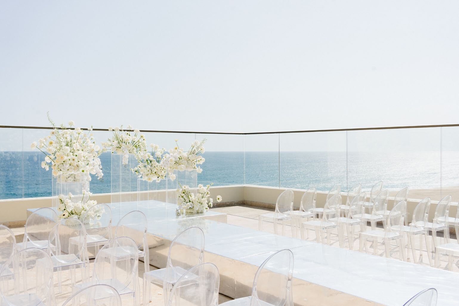 Tune Terrace Reception Setup — Hard Rock Hotel Los Cabos