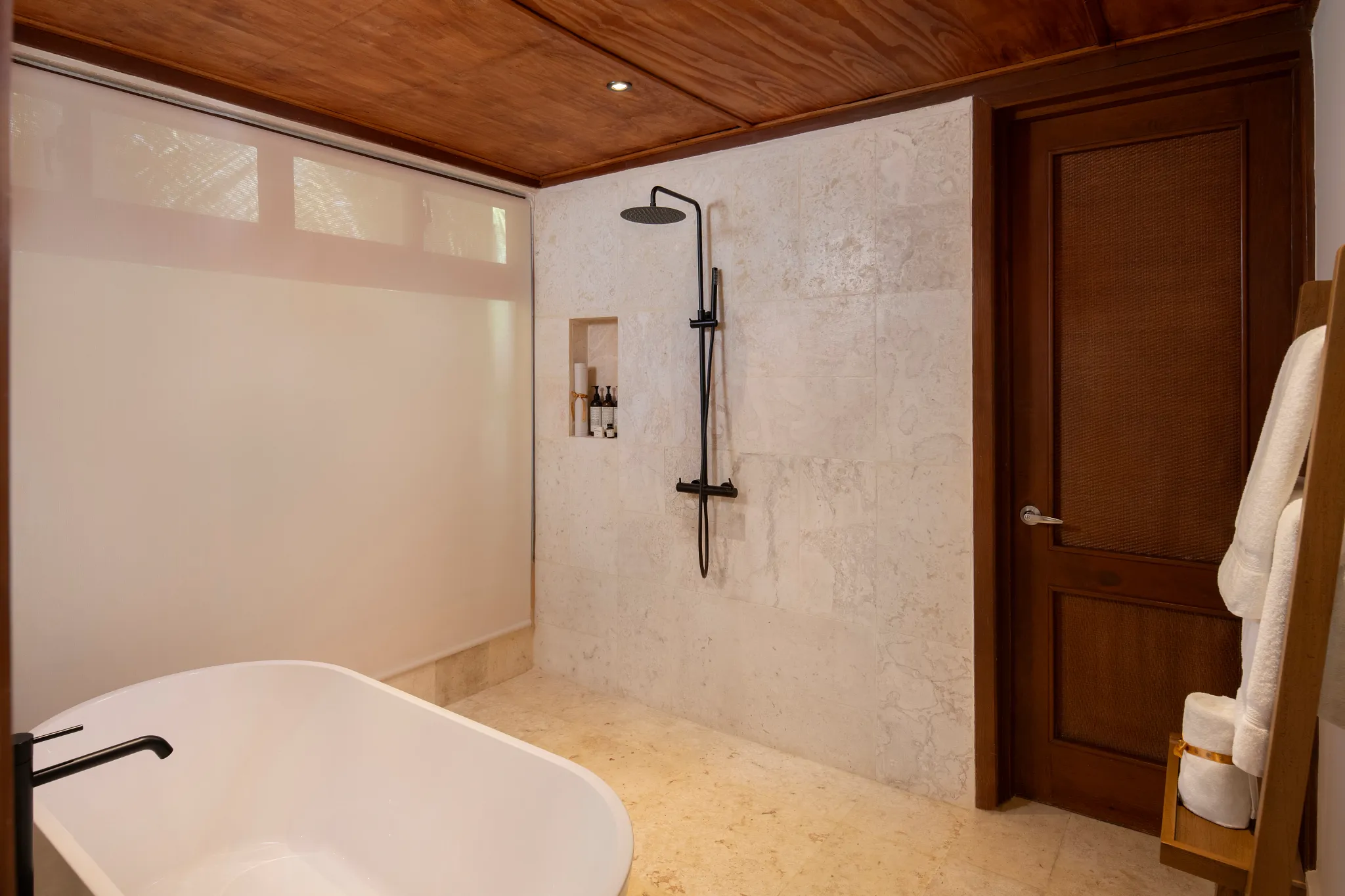 Caney Three Bedroom Villa Bathroom at Zoëtry Agua Punta Cana