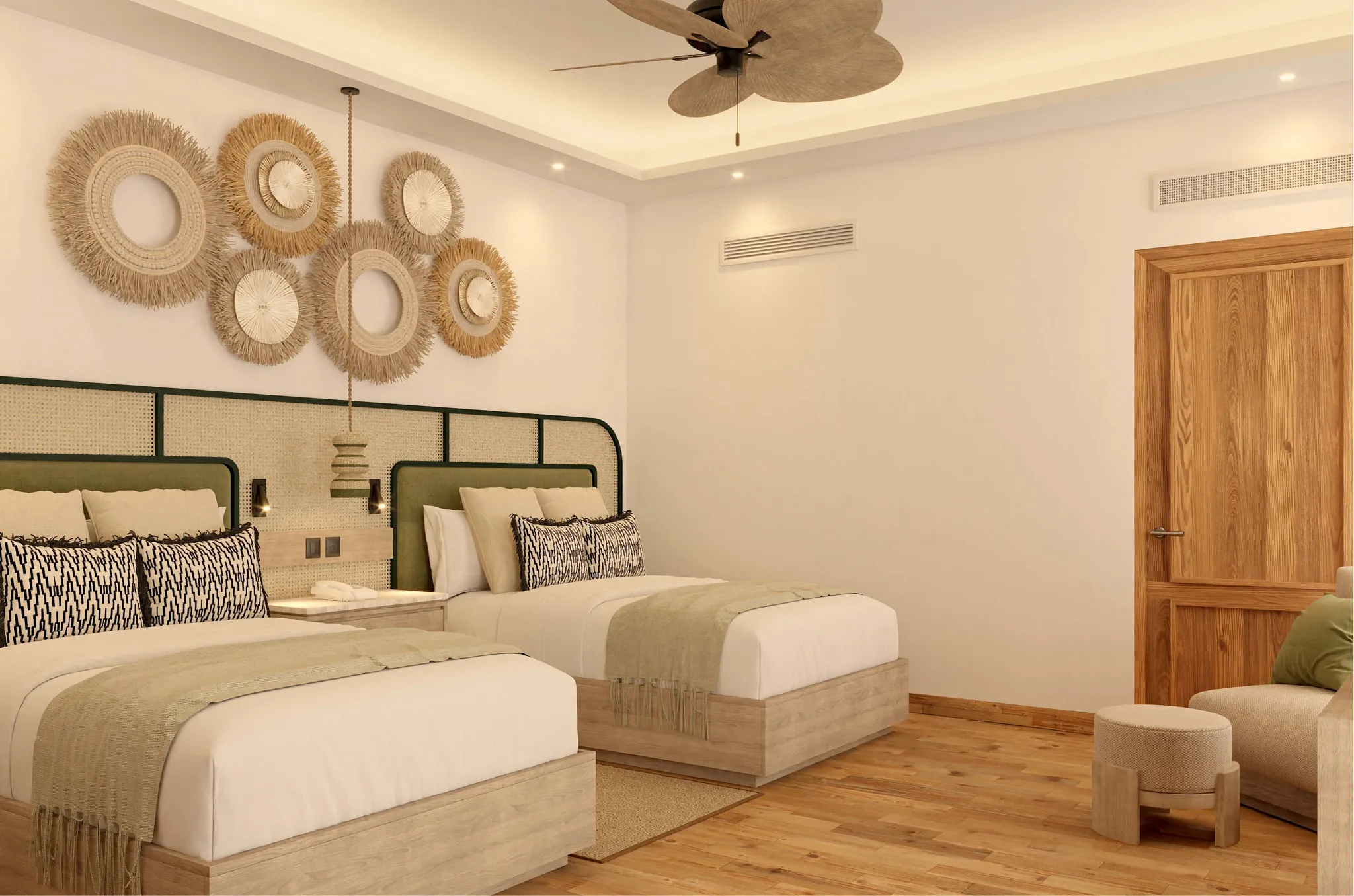 Junior Suite with Two Double Beds at Zoëtry Agua Punta Cana