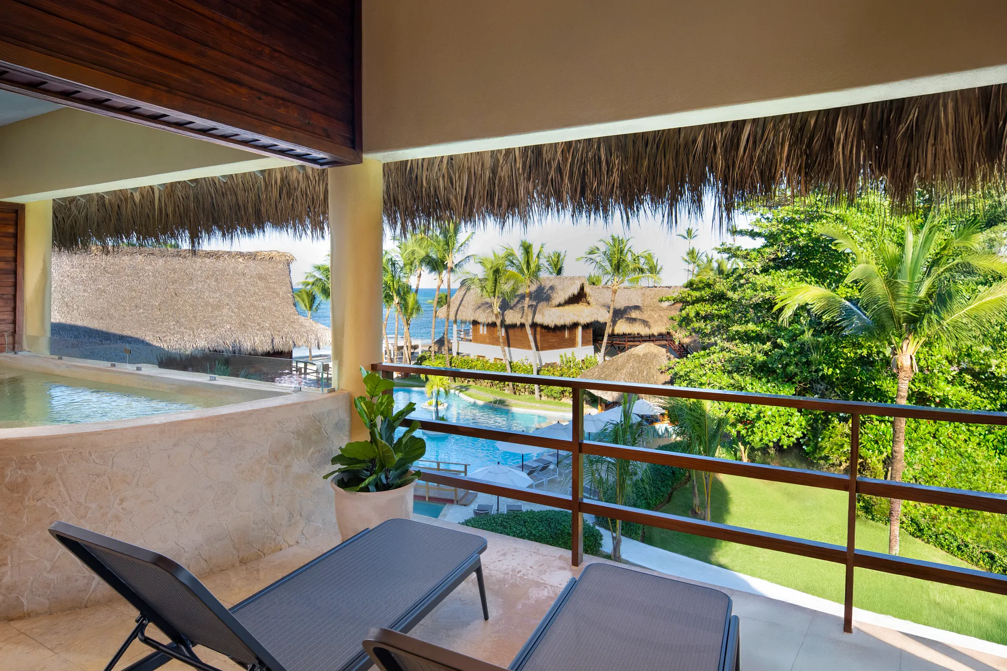 Penthouse Suite Ocean View Terrace at Zoëtry Agua Punta Cana