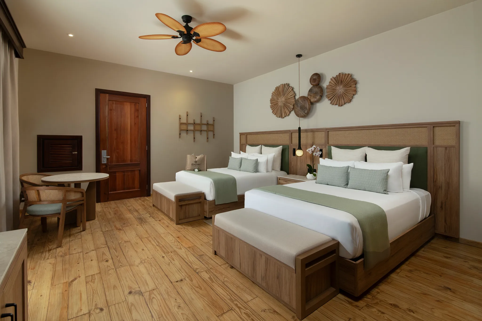 Superior Swimup Suite Double Beds at Zoëtry Agua Punta Cana