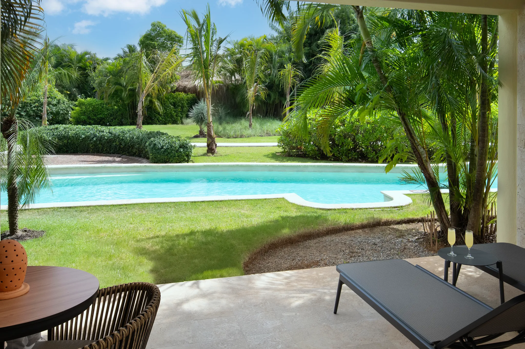 Superior Swimup Suite Double Swim-Up Pool Access at Zoëtry Agua Punta Cana