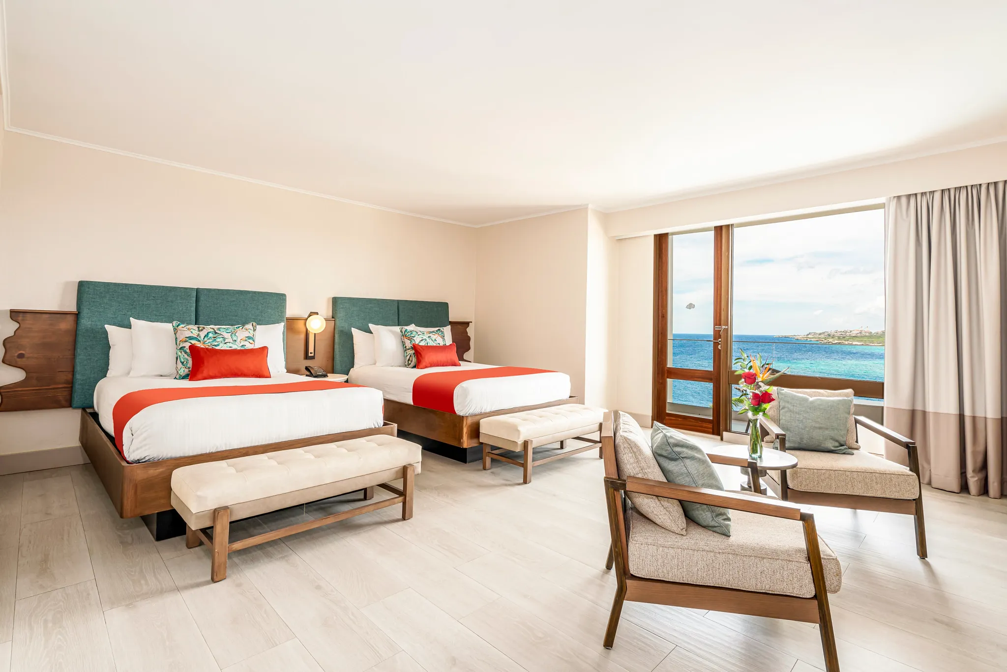 Preferred Club Junior Suite Ocean View Double — Dreams Curaçao