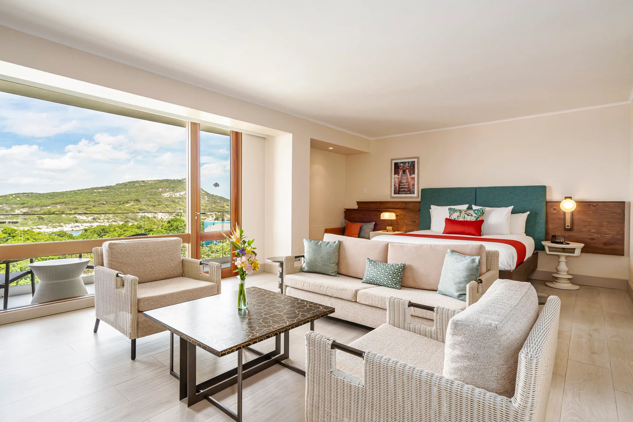 Preferred Club Junior Suite Ocean View King — Dreams Curaçao