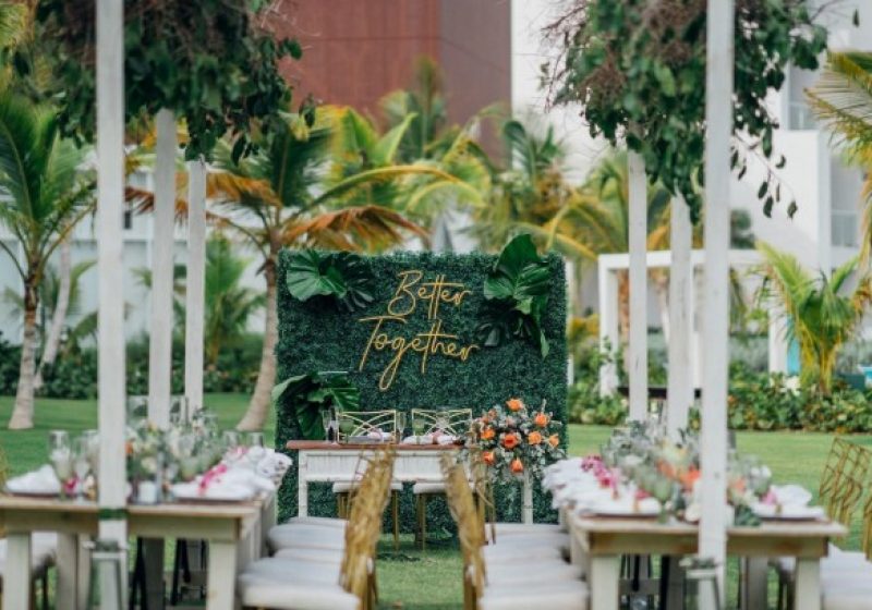 Garden area