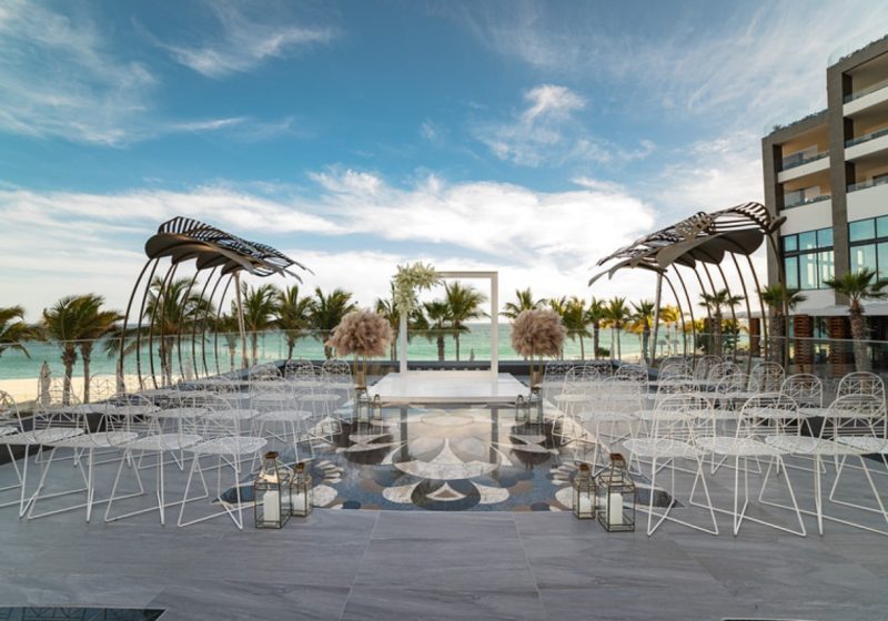 Garza Blanca Los Cabos - Pool Atrium Ceremony 1
