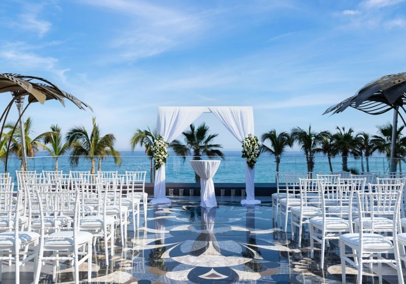 Garza Blanca Los Cabos - Pool Atrium Ceremony 3