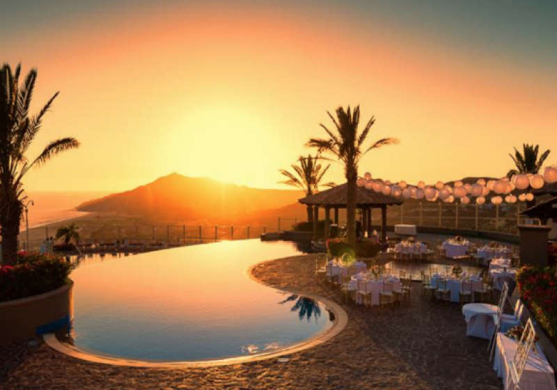 Sky pool upper terrace